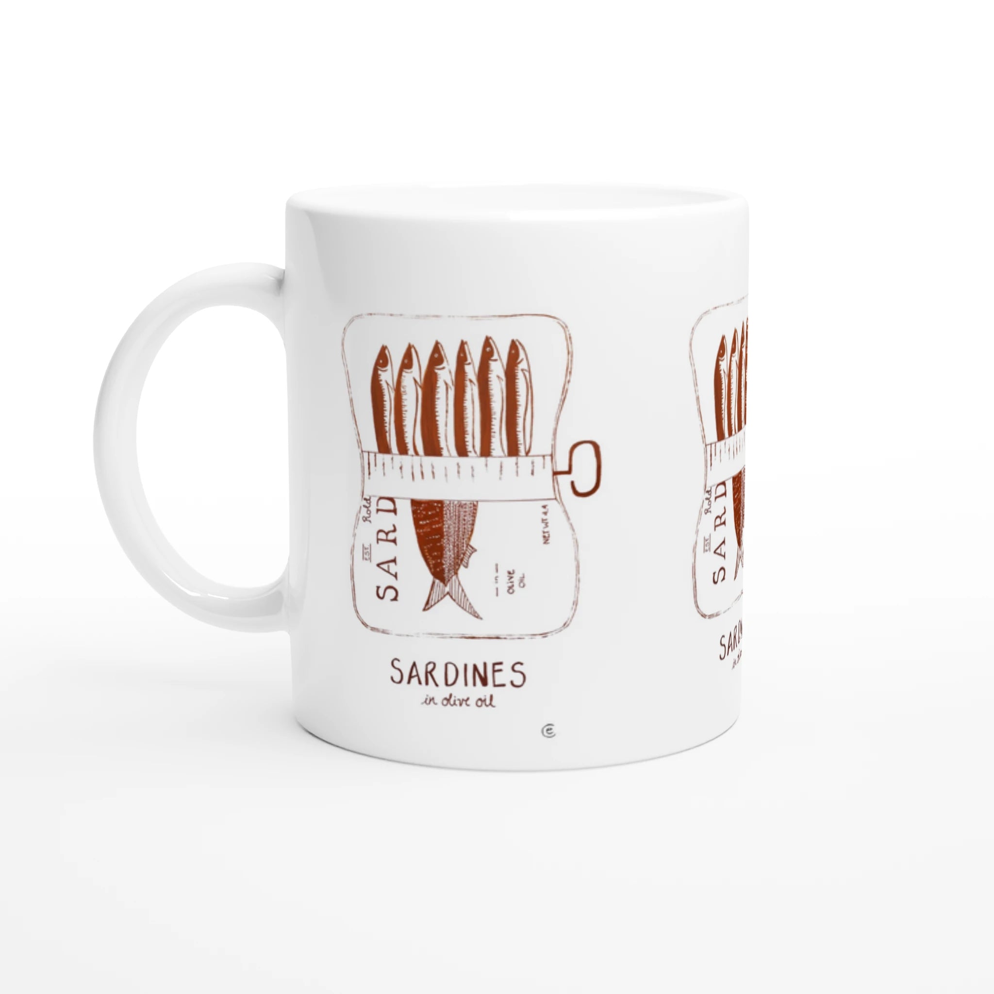 11oz Ceramic Mug Sardinas