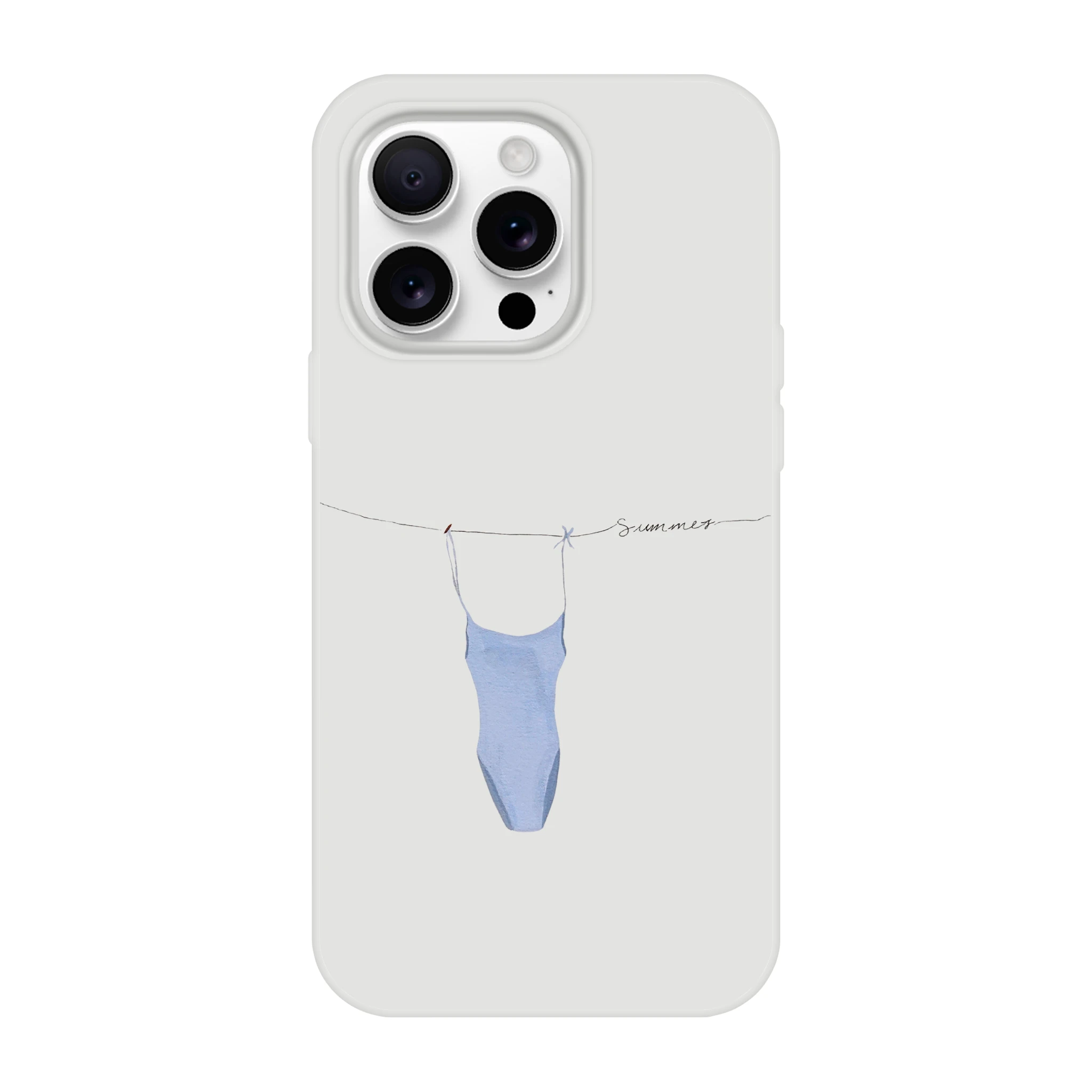 Custom Phone Case : Flexi Case Traje de Baño Azul